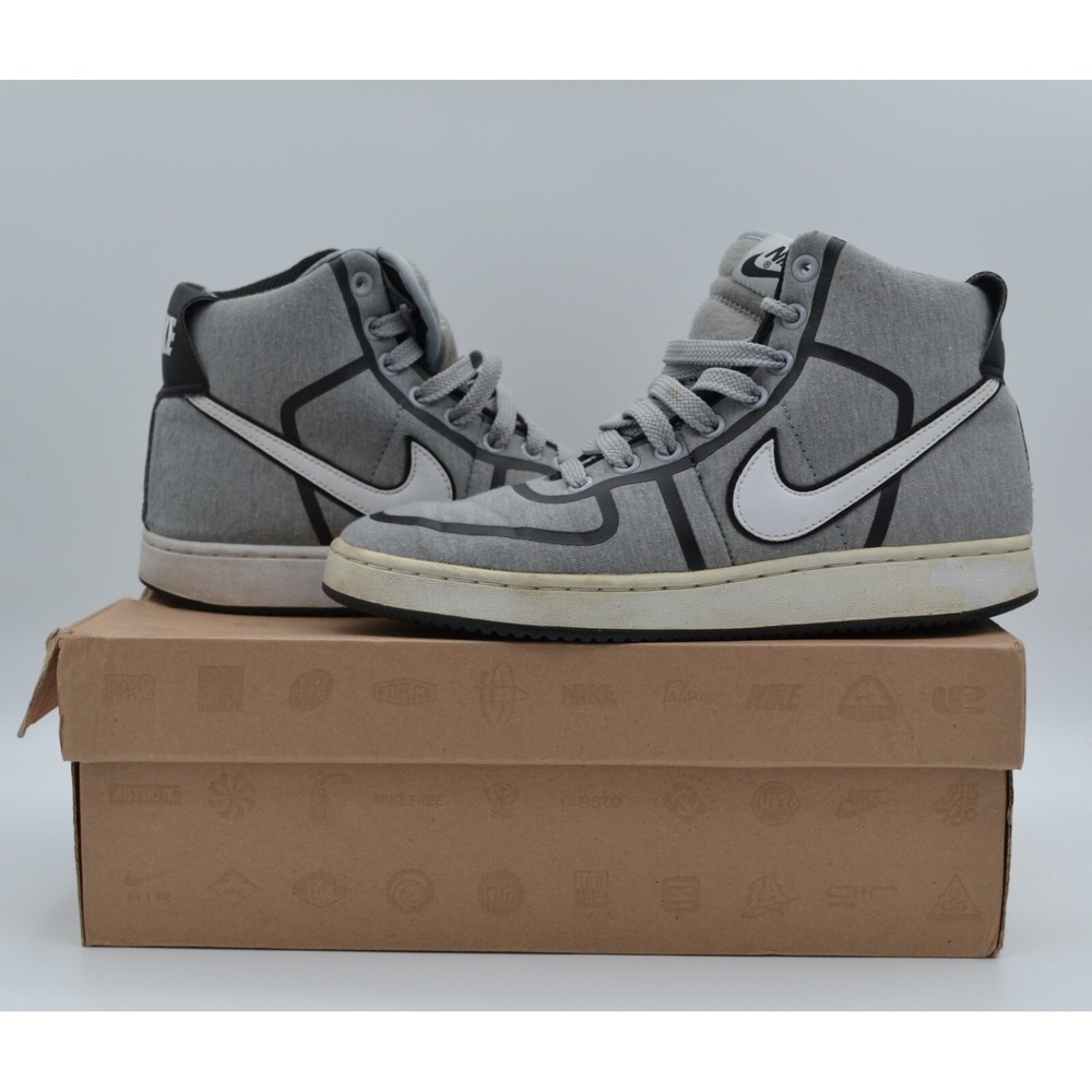 Wmns Nike Vandal High 'Matte Silver Glass red' 7.5 310067 011